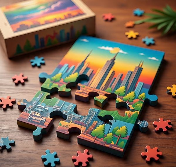 3D Jigsaw Puzzle